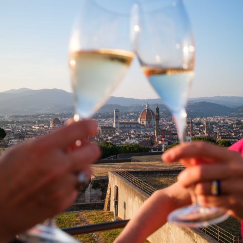 Veduta su Firenze dal Forte di Belvedere - estate 2025