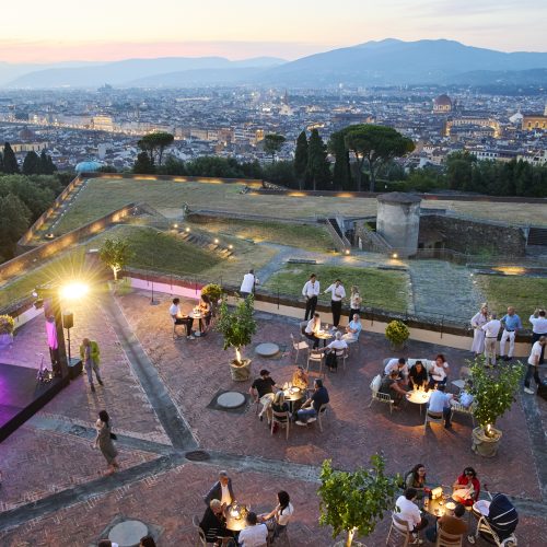 Veduta su Firenze da Forte di Belvedere