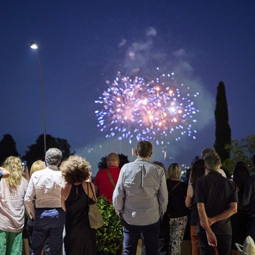 Fuochi d'artificio di San Giovanni al Forte di Belvedere - estate 2025