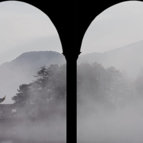 Che Jianquan Il tempo fluido Pavillon